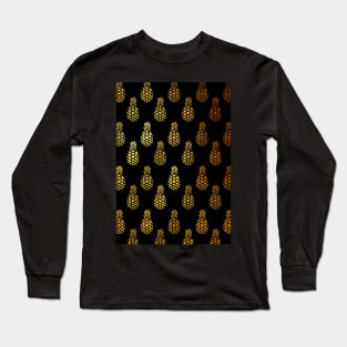 Golden Pineapple Long Sleeve T-Shirt